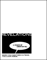 Cover of the comics "Revelations" by Christian Hill